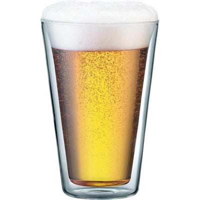 BODUM CANTEEN Set 2 bicchieri a doppia parete 0,4 l Trasparente