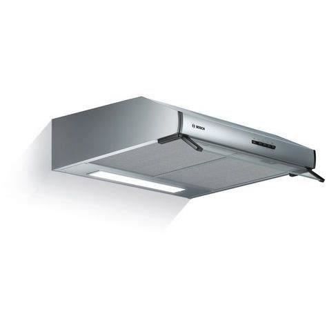 BOSCH DUL63CC50 -Musical Wall Hole-Evacuation / Recycling-350 m3 air / h max gas di scarico-72 dB-3 speed-L 60 cm-Inox