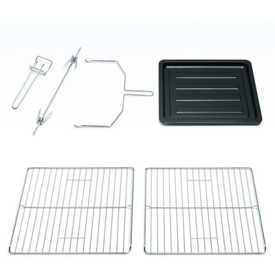 BRANDT FC469MUB - Mini-Forno 46 litri - 1800W - Multifunzioni - Termostato regolabile 230C - Timer 120min - Alluminio - Nero