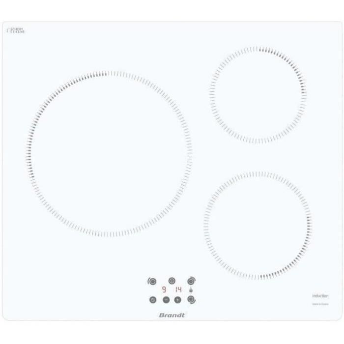 Brandt induzione HOB -ti364w - 3 luci - 14 cm