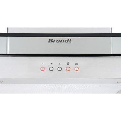 CAPPA DECORATIVA BRANDT - BHB1644IX - 60CM