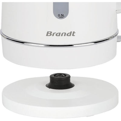 Bollitore - BRANDT - BO1702W - 1,7 L - Base 360 - Bianco