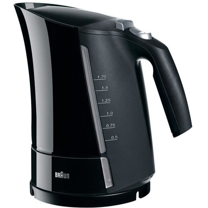BRAUN WK500BK Bollitore elettrico Multiquick 5 - 1,6 L - Nero