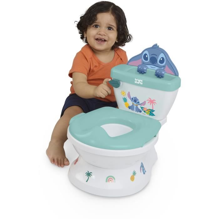 DISNEY BABY - STITCH - Mini WC con riduttore per sedile WC incluso, 2 in 1, Vasino rimovibile facile da pulire