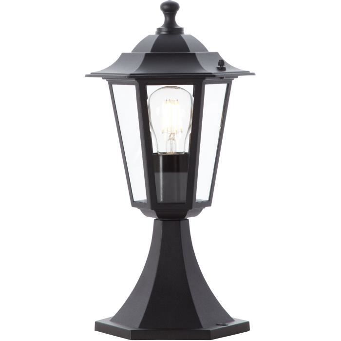 Carleen Outdoor Borne, Black, E27 Max 60W, Bulb non incluso