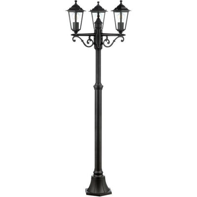 Carleen Outdoor Lamp 3L, nero, E27 max 60w, lampadina non incluso