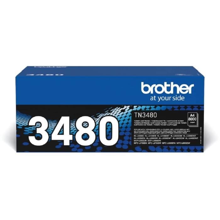 BROTHER TN3480 - Cartuccia toner - Alta resa - Originale - Nero