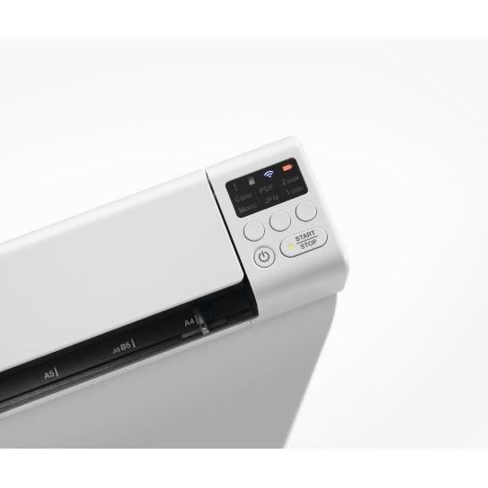 BROTHER DS-940 Mobile Scanner - A4 - Duplex - WiFi - Batteria integrata - 15 ppm - Colore - Nero / Bianco - Scansione su USB