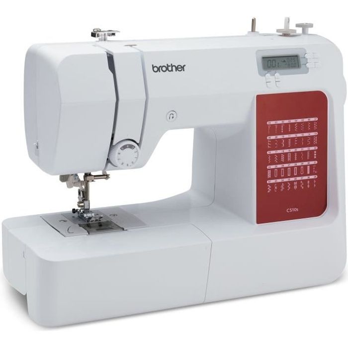 BROTHER - CS10s - Macchina da cucire elettronica - 40 punti - Sistema di infilatura dell&