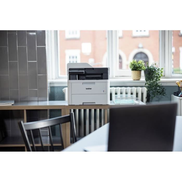 Stampante multifunzione LED a colori 4 in 1 - BROTHER - MFC-L3740CDWE - Ethernet e Wifi