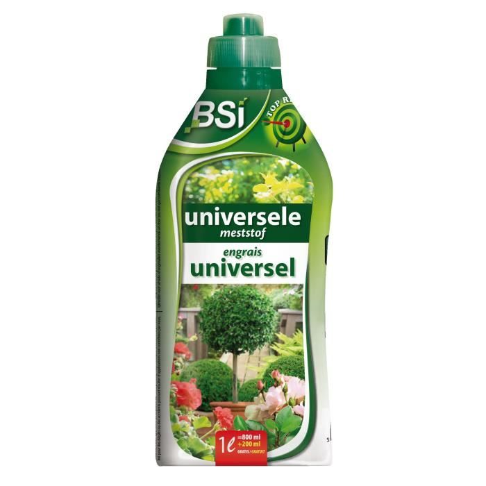 Concime universale - BSI - Pianta da interno/balcone - Con Oligoelementi e Chelati - 1 L