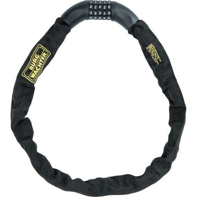 Lucchetto a catena per bicicletta - BURG WACHTER - 280 C 90 BLACK - Acciaio 6 mm, rivestito, codice