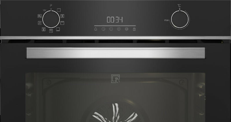 Beko bbie13301xmp forno elettrico ventilato forno beyond multifunzione pirolitico, b300, 9 funzioni