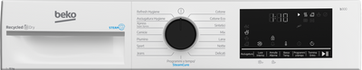 Beko bt3103is_it asciugatrice 10kg, classe c a pompa di calore, 15 programmi