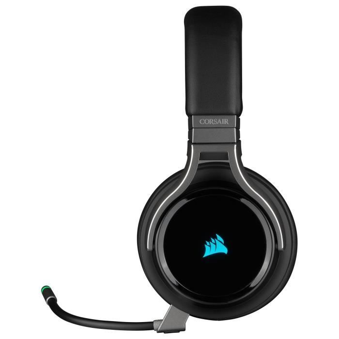 Cuffie da gioco CORSAIR VIRTUOSO RGB Wireless Black (CA-9011185-EU)