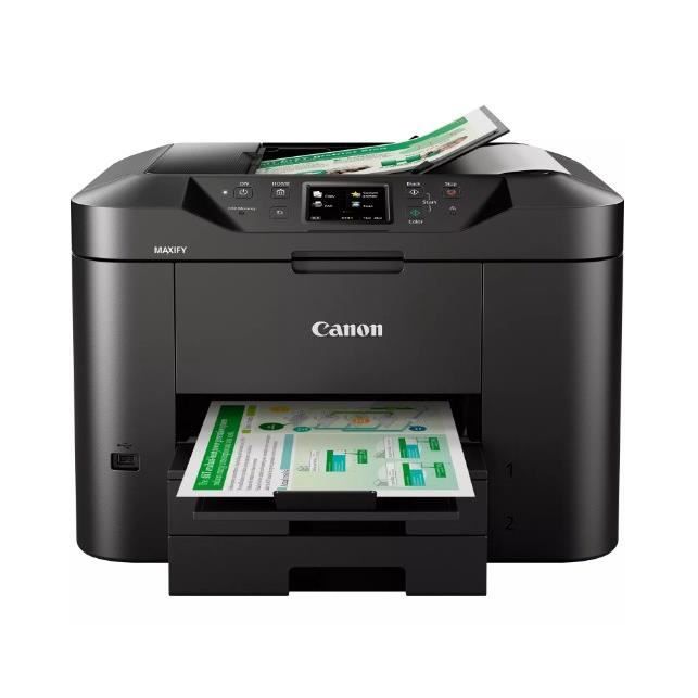 Stampante Multifunzione - CANON - MAXIFY MB2750 - Inkjet - A colori - Fronte-retro automatica - WIFI - Nera