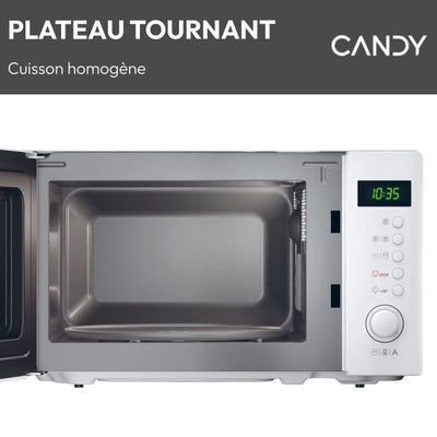 CMWA20SDLW Microonde Mono CANDY Idea - 20 L - MO: 700 W - Digital UI - 8 programmi automatici - Bianco