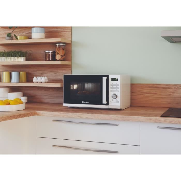 CMGA23TNDW Grill per microonde CANDY Moderna - 23 L - MO: 700 W - Grill: 1000 W - UI digitale Funzione scongelamento peso