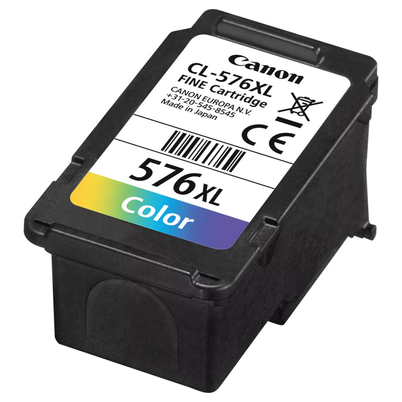 CANON CL-576XL TRICOLOR (5441C001) - CARTUCCIA ORIGINALE ALTA CAPACITA&