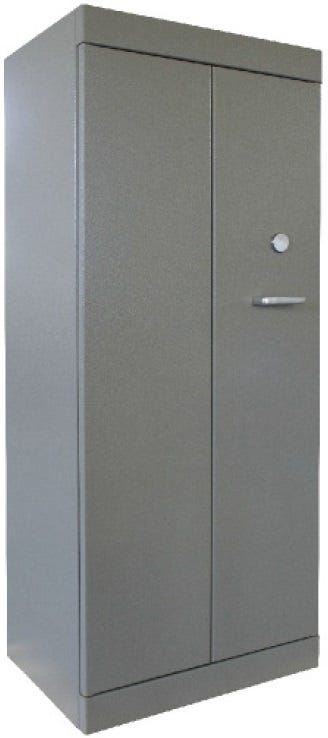 Armadio blindato in metallo certificato classe S1 spessore 30/10 cm. 70x50x170h