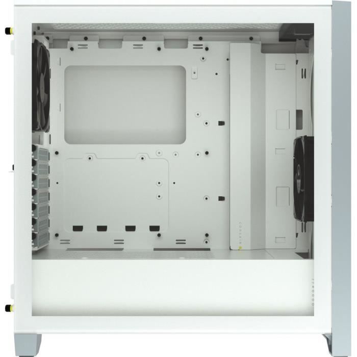 CORSAIR 4000D Airflow PC Case - Mid Tower - Vetro temperato - Bianco (CC9011201WW)