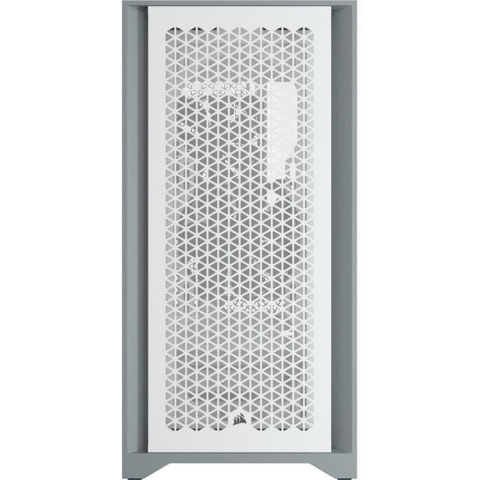 CORSAIR 4000D Airflow PC Case - Mid Tower - Vetro temperato - Bianco (CC9011201WW)