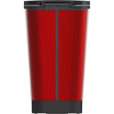 Pattumiera a pedale KIS Chic Bin Style - L - 50 l - Rosso