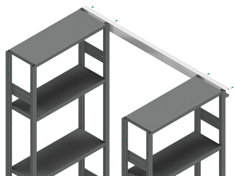 Collegamento aereo per fiancate in lamiera sp. 15/10