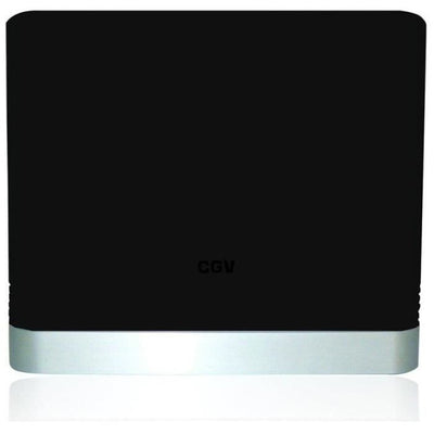 Antenna TV da interno - CGV - AN REGLISSE CE RED 700 - HD/UHD - Filtro 4G/5G - Alimentatore. 5 V