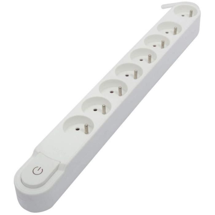 Block 8 prese 3m bianco