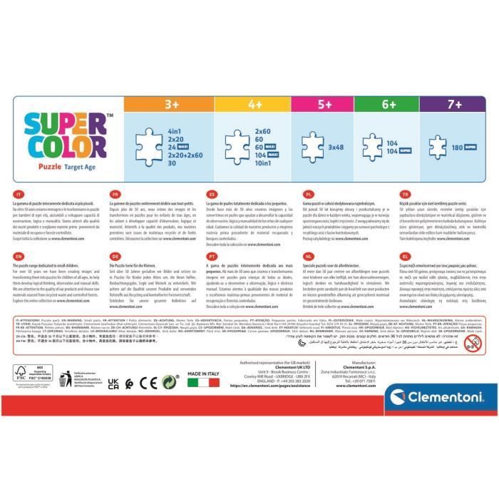 CLEMENTONI - 24 pezzi Maxi - Paw Patrol