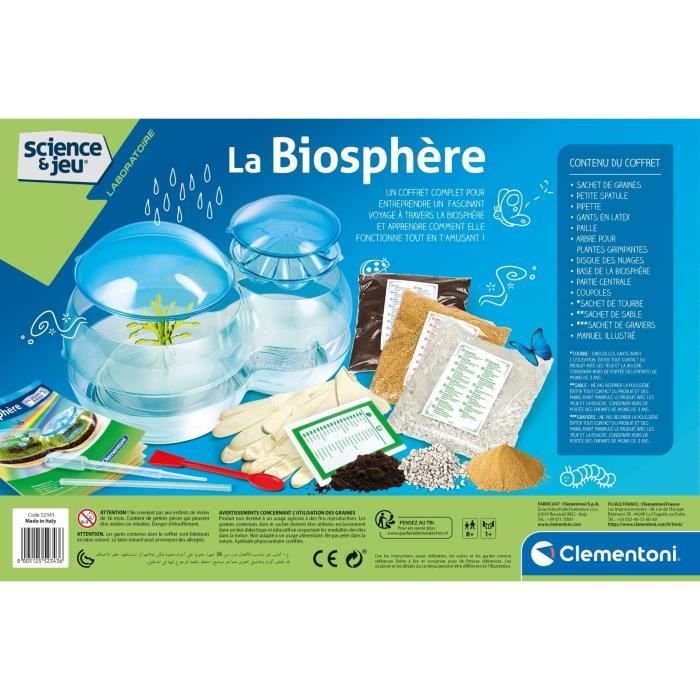 CLEMENTONI Science & Game - The Biosphere - Scientific Game