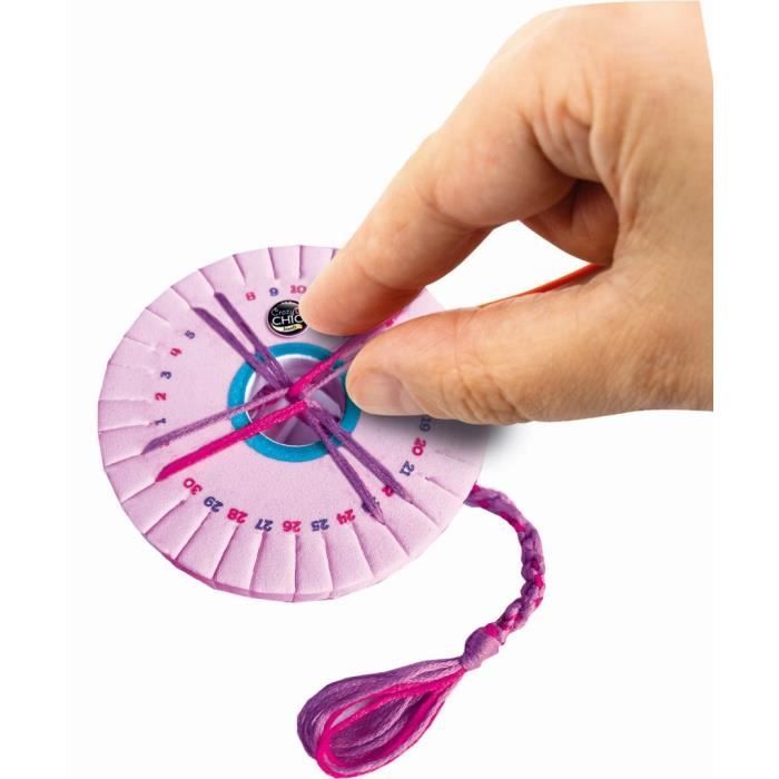 Clementoni Crazy Chic - Scatola per creazione braccialetti dell&