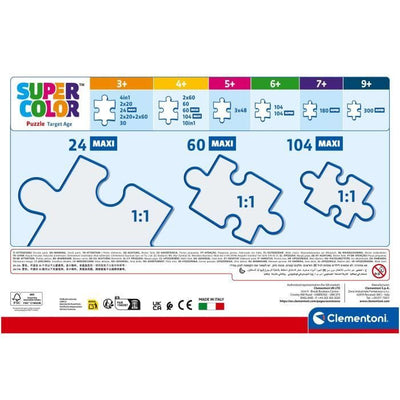 CLEMENTONI - Maxi 24 piezas - Iron Man y sus increíbles amigos