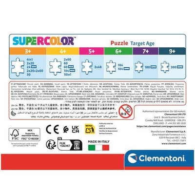 CLEMENTONI - 60 pezzi - Paw Patrol