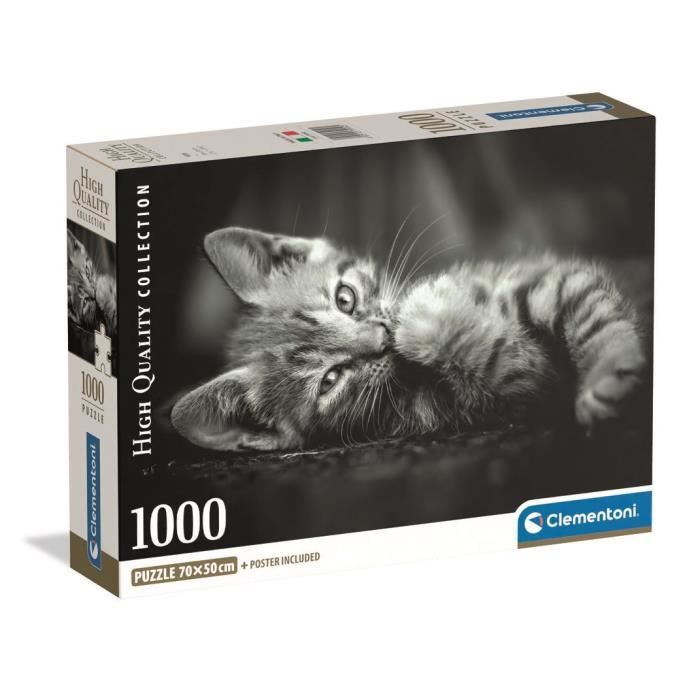 CLEMENTONI - Compact 1000 pezzi - Gattino