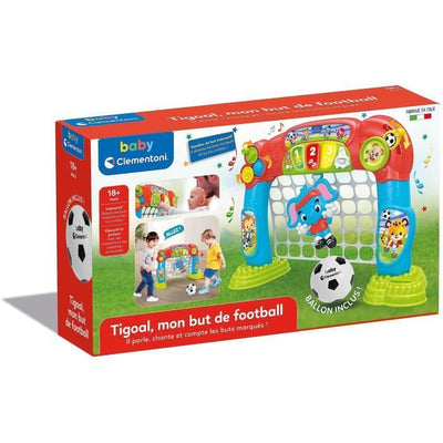Baby Clementoni - Tigoal, la mia porta da calcio - Made in Italy