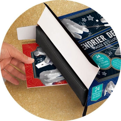 CLEMENTONI - Calendario Magico dell'Avvento - 24 Giorni: 24 Trucchi Magici - Manuale Illustrato per Imparare i Trucchi