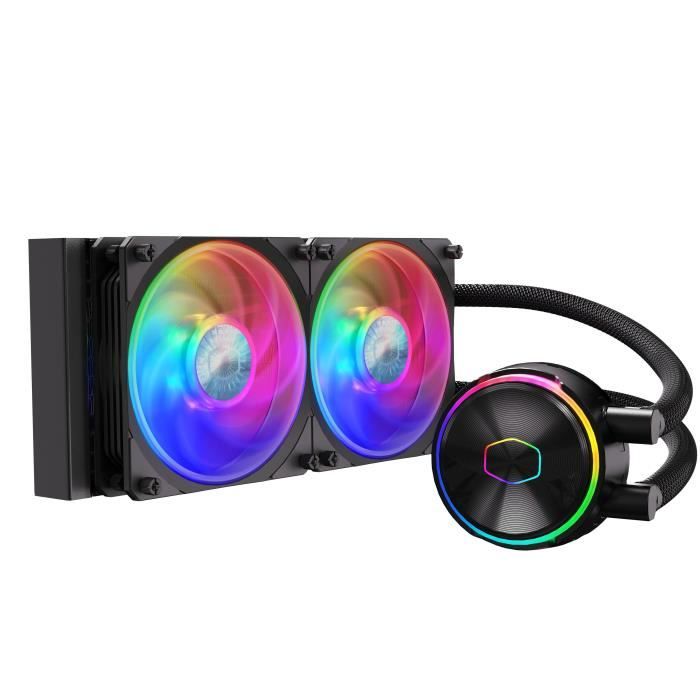 COOLER MASTER - Flusso PL240 - Raffreddamento ad acqua ad alte prestazioni - ARGB GEN2 - READY LGA1700 - (MLY-D24M-A23PZ-R1)