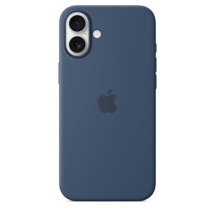 APPLE iPhone 16 Plus - Custodia in silicone con MagSafe - Denim
