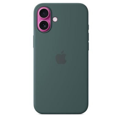 APPLE iPhone 16 Plus - Custodia in silicone con MagSafe - Verde lago