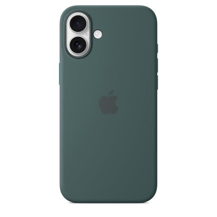 APPLE iPhone 16 Plus - Custodia in silicone con MagSafe - Verde lago