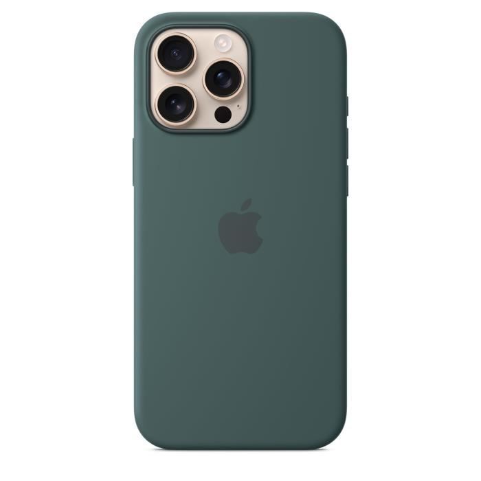 APPLE iPhone 16 Pro Max - Custodia in silicone con MagSafe - Verde lago