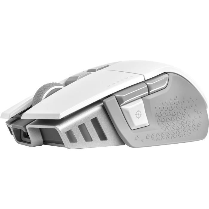 Mouse da gioco - Wireless - Corsair - M65 RGB Ultra Wireless - White - (CH -9319511 -EU2)