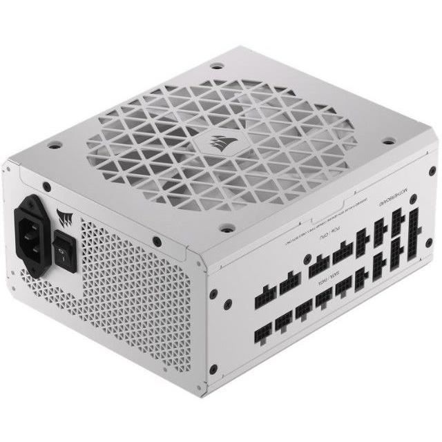 CORSAIR - Alimentatore - RM1200x Shift White Cybenetics - ATX completamente modulare - Certificato Gold 80 Plus - 1200 watt