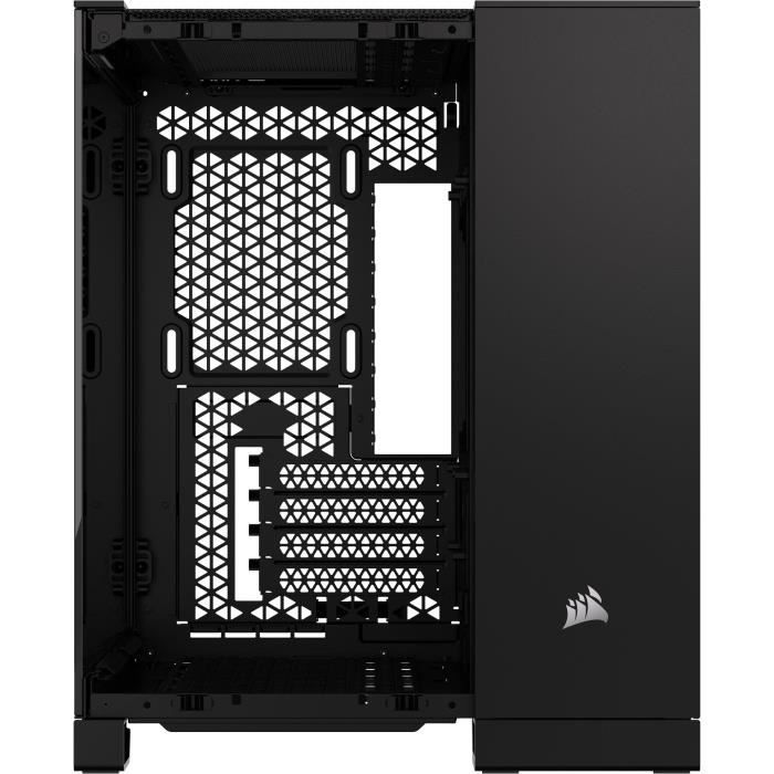 Case per PC - CORSAIR - 2500X Micro ATX Dual Chamber in vetro temperato - Nero