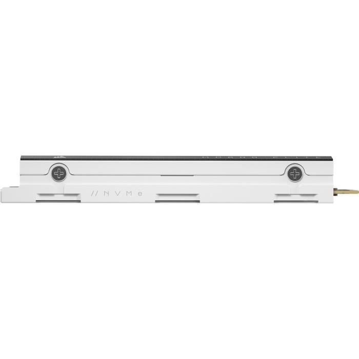 Unità SSD interna - CORSAIR - MP600 ELITE 1TB Gen4 PCIe x4 NVMe M.2 SSD ottimizzata per PS5 con dissipatore di calore LP - Bianco