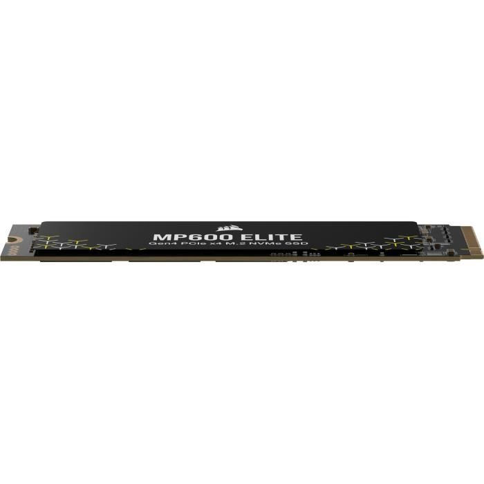 Unità SSD interna - CORSAIR - MP600 ELITE 2TB Gen4 PCIe x4 NVMe M.2 SSD - Senza dissipatore di calore