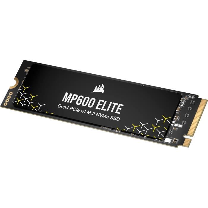 Unità SSD interna - CORSAIR - MP600 ELITE 2TB Gen4 PCIe x4 NVMe M.2 SSD - Senza dissipatore di calore