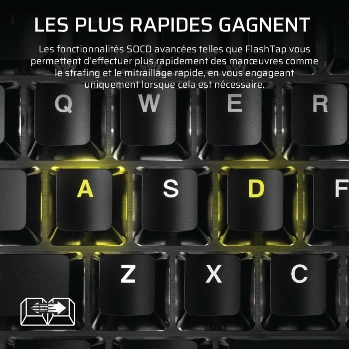 Tastiera da gioco - CORSAIR - K70 Core TKL Wireless - RGB, interruttori MLX Red v2